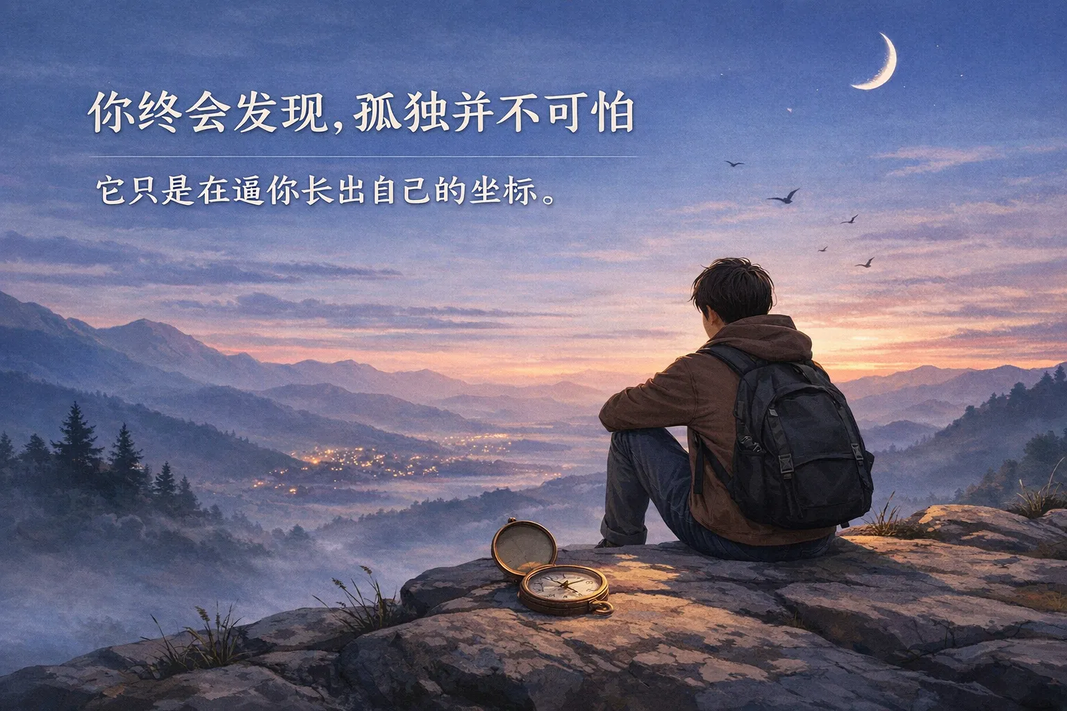 你终会发现，孤独并不可怕