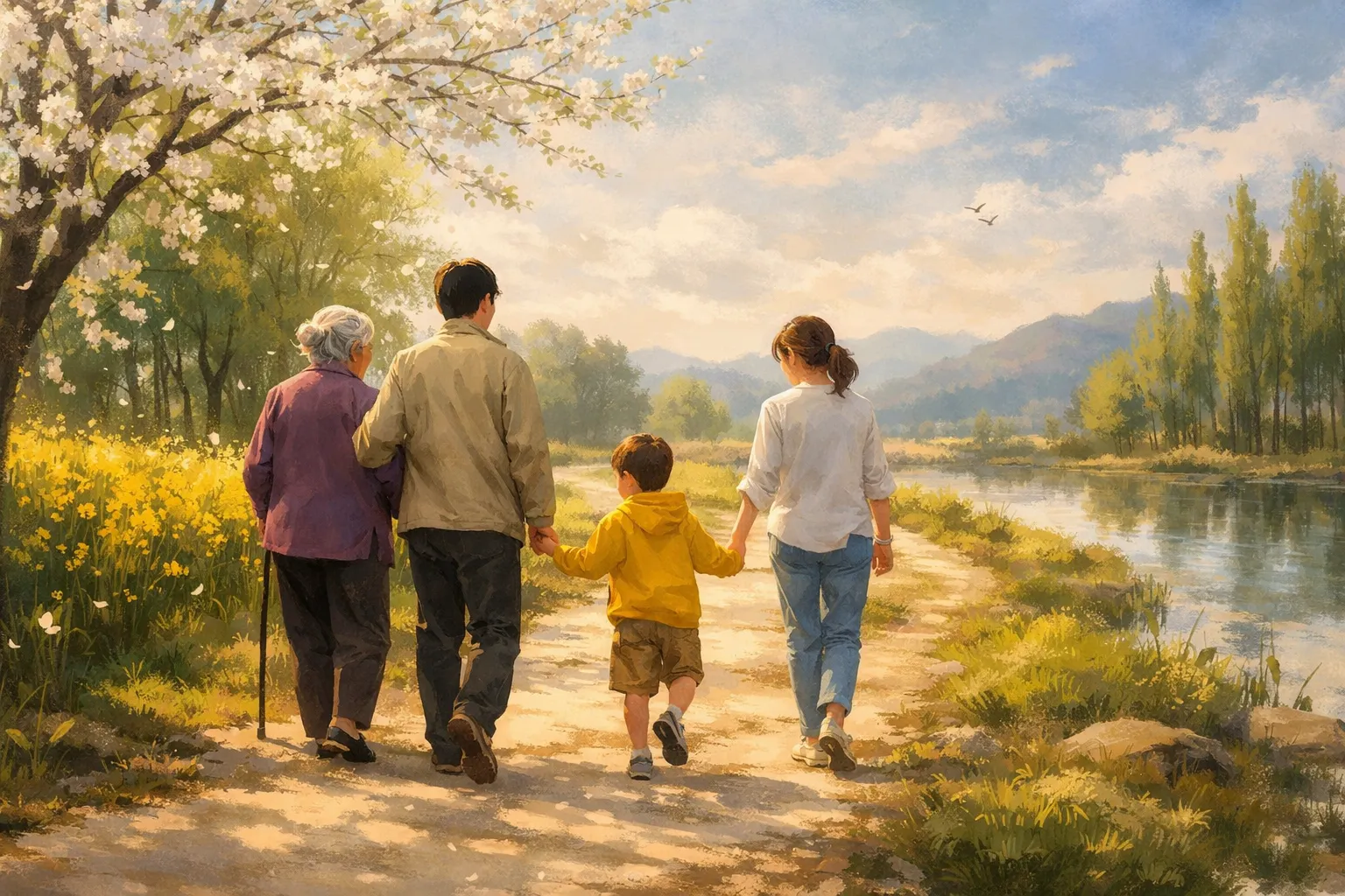 《散步》：在缓慢的脚步里，学会理解与承担